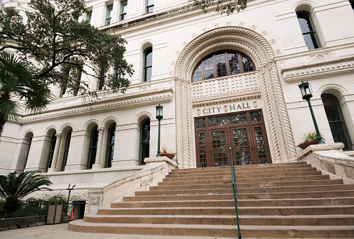 City hall — civic setting