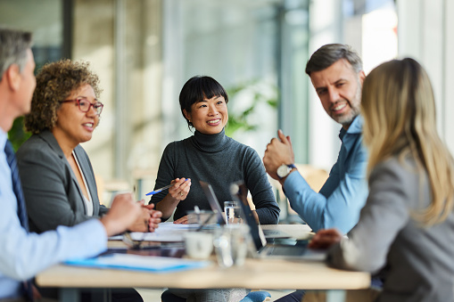 Diverse public-service team